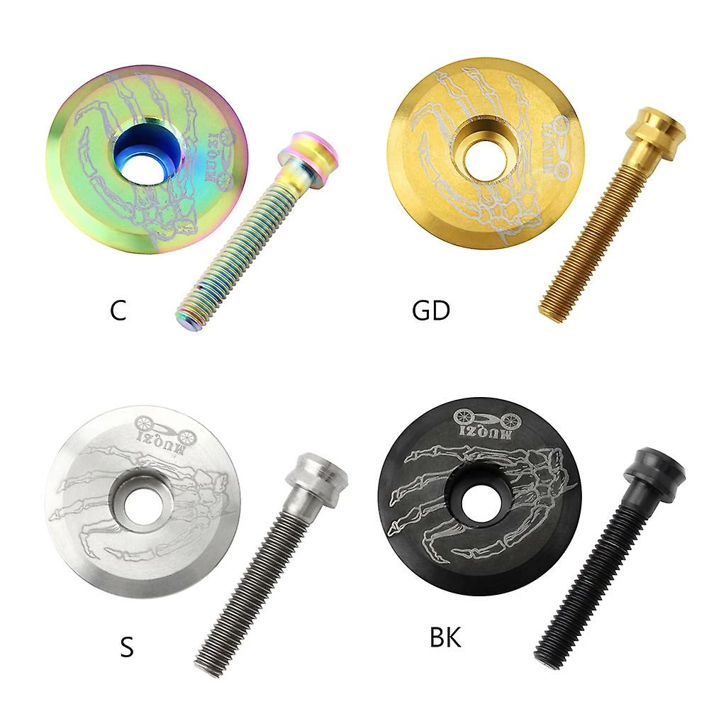 Unbranded MTB Road Bicycle Headset Top Cover Avec Boulons, Casque De Vélo Top Cover 5 Unbranded MTB Road Bicycle Headset Top Cover Avec Boulons, Casque De Vélo Top Cover – Image 3