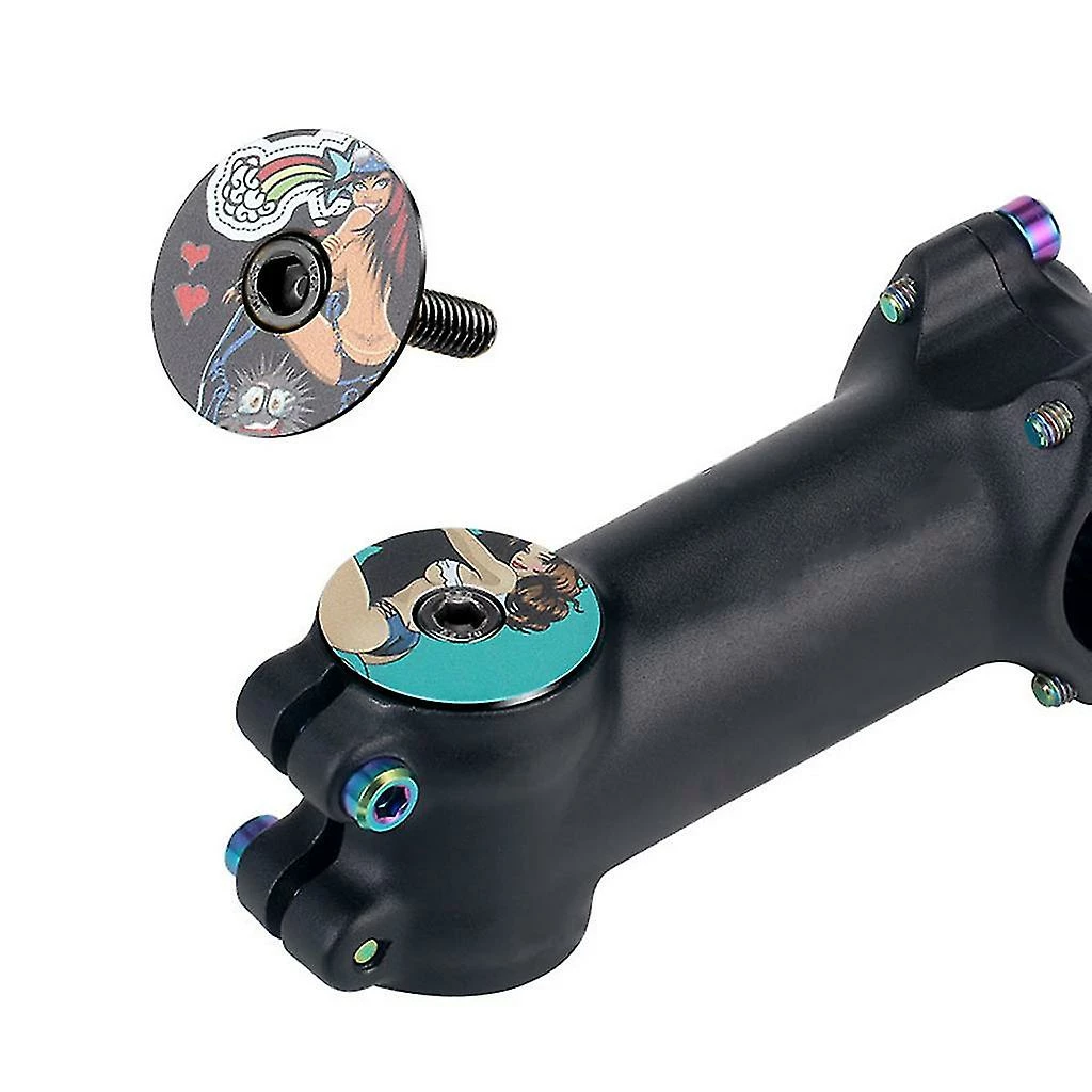 Sfygv MTB Road Bicycle Headset Top Cover Avec Boulons, Casque De Vélo Top Cover 7 Sfygv MTB Road Bicycle Headset Top Cover Avec Boulons, Casque De Vélo Top Cover – Image 5