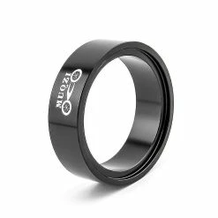 Unbranded Muqzi Casque Adaptateur VTT Vélo De Route Cadre Tube Conique, 55-44mm Noir