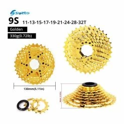 9 Vitesses Vélo Cassette 11-32-40-50T VTT VTT 9 S CREUX Roue Libre Volant Pignon Pour Shimano SRAM [9DFA31C] - Avis / Test