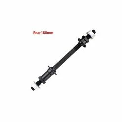 Accessoire Vélo,Moyeu De Bicyclette Avant Et Arrière, Axe De Roue En Acier Solide, Pour Fixation, BMX Et Vtt - Type Rear 180m - Avis / Test