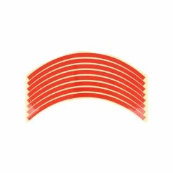 Autocollant Réfléchissant De Jante De Roue Autocollant De Moto Bande De Vélo Pour 10 ~ 20 -pneu Réf - Modèle: Rouge - UOZ - Avis / Test