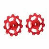 Bike Derailer Poulies Vélo Arrière De Dérailleur Vélo Variable Variable Variable Rouge Vitesse Roue 2pcs - Avis / Test -Collections GJ Cycling Soldes Magasin bike derailer poulies velo arriere de derailleur velo variable variable variable rouge vitesse roue 2pcs