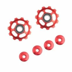 Bike Jockey Poulie De Dérailleur Arrière De Roue Jockey 2 Pièces En Aluminium 11T Pour Vélo Vélo (rouge) - Avis / Test