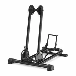 COSTWAY Râtelier De Vélo Pliable Support De Stationnement De Plancher De Vélo Pour Roue 20”-29” Pour VTT,Vélo De Route, - Avis / Test
