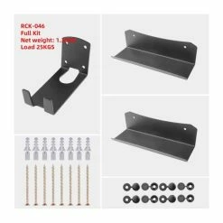 Enhanced RCK-046 Kit -Crochet Mural De Pédale De Vélo Pour Stationnement,support De Roue De Bicyclette Avec Des Boulons D'exp - Avis / Test