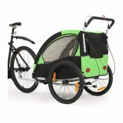 Fiximaster BT502 Remorque De Vélo Pour Enfant Rotative à 360° Avec Poignée De Frein Et Protection De Roue - Avis / Test