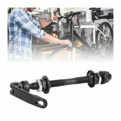 Kit D'Essieu De Moyeu Essieu Avant Creux 108 Et Roue Avant à Dégagement Rapide 145 Accessoire Vélo-QIW - Avis / Test