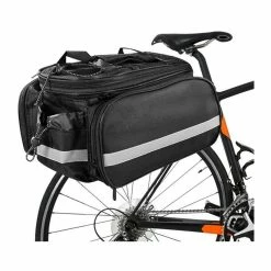 Sacoche De Vélo3 En 1 Vélo Sacoche Porte BagagesSacoche De Roue Arrière Plusieurs Poches Téléphone Sacoche De Cadre Vélo - Avis / Test