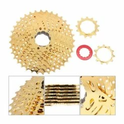 Sonew Pignon De Vélo Pignon De Cassette De Roue Libre De VTT 9 Vitesses 11-36T Accessoire De Remplacement De Vélo - Avis / Test