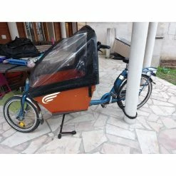 Vélo Cargo Autre Marque -Collections GJ Cycling Soldes Magasin velo cargo electrique bakfiets court 3