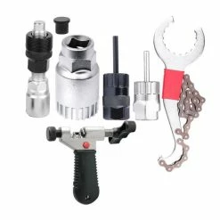 Vélo Outil De Réparation Kit D'entretien VTT Pédalier BB. Extracteur De Roue Libre Démonte Cassette Clé À Douille [E3049D - Avis / Test