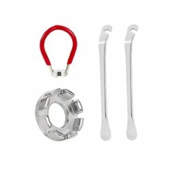 Vélo Spoke Jeu D'outils Clé Vélo Kit De Réparation Spanner Roue De Changement De Pneu Levier Forged 4PCS - Avis / Test