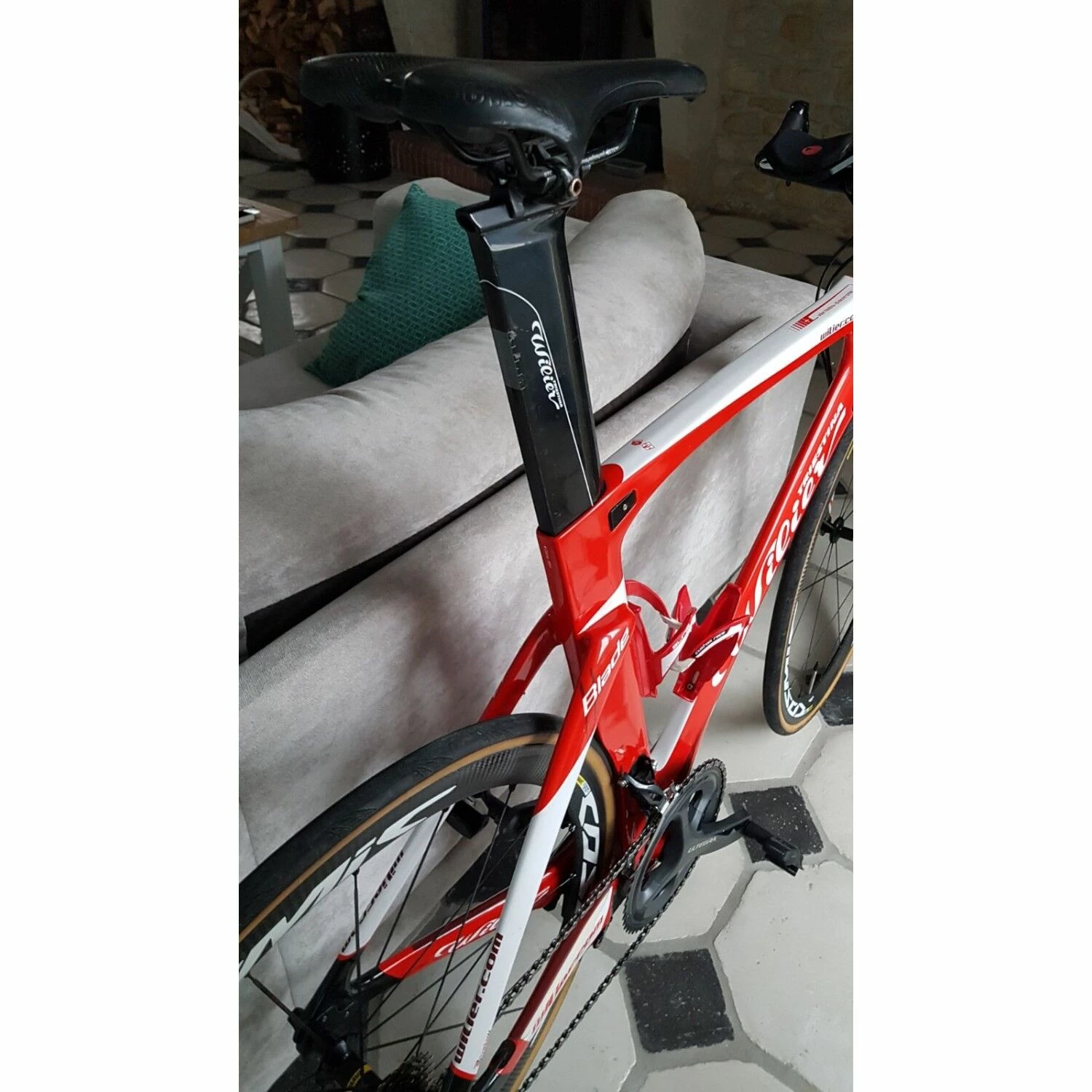 Vélo De Contre La Montre Wilier Triestina Blade - 56 5 Vélo De Contre La Montre Wilier Triestina Blade - 56 – Image 3