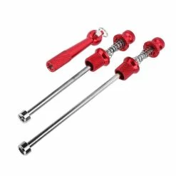 ZJCHAO Brochettes De Blocage De Roue Alliage D'aluminium Vélo De Route Antivol Brochettes à Dégagement Rapide Roues Verrouil - Avis / Test